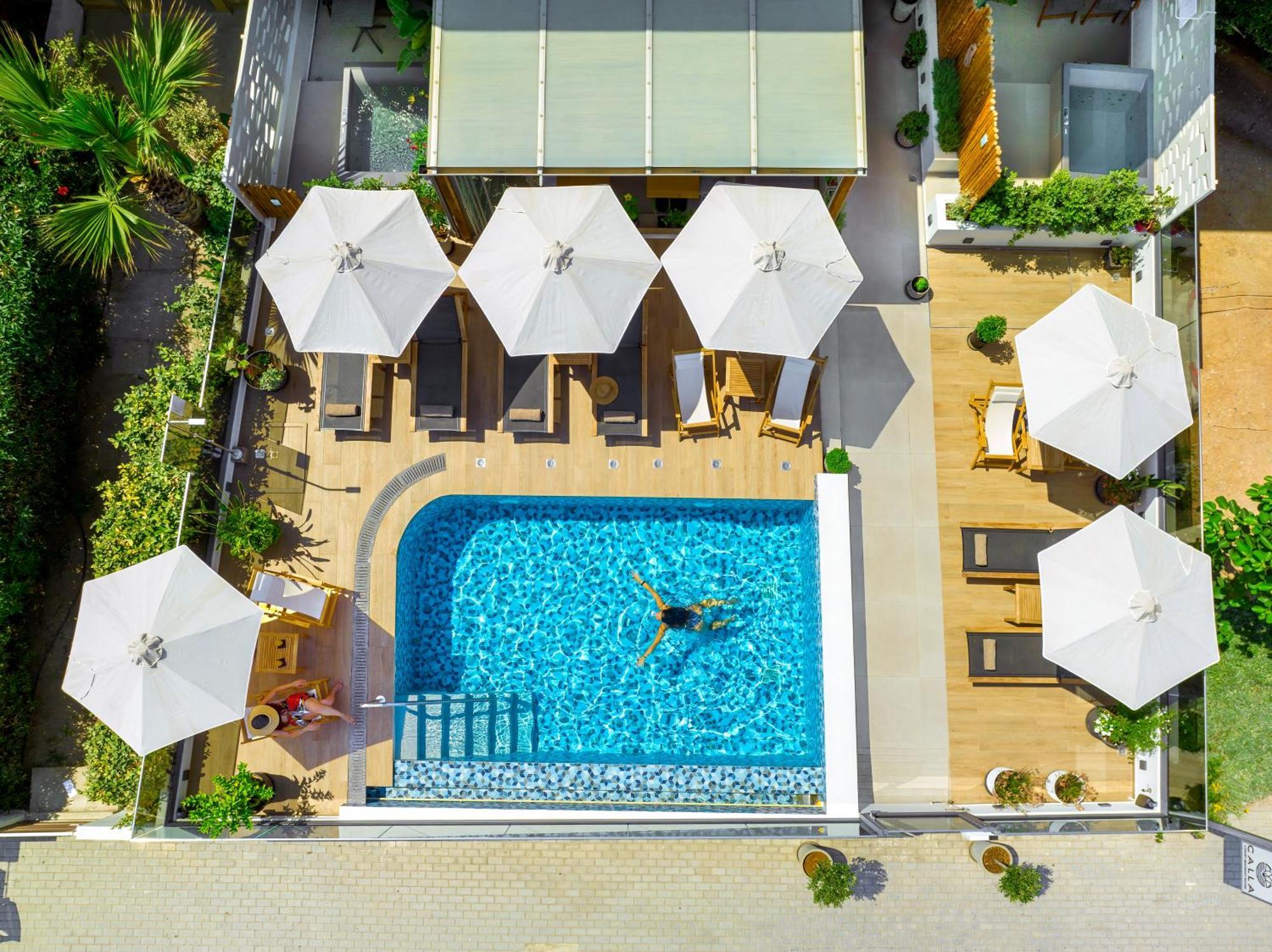 Calla Luxury Seafront Suites Rethymno Exteriér fotografie